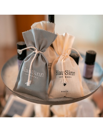 Lavendel Duftsäckchen blau-grau